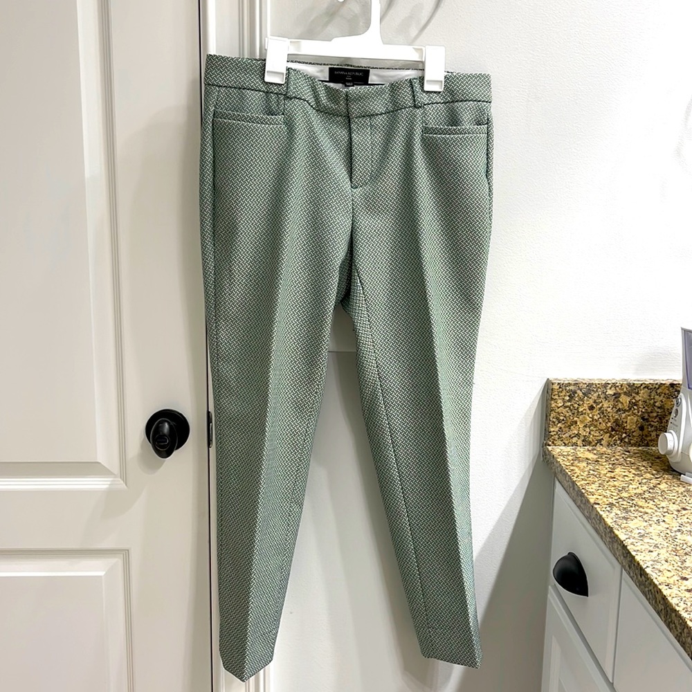Banana Republic SLOAN Women’s Slim Pant Green